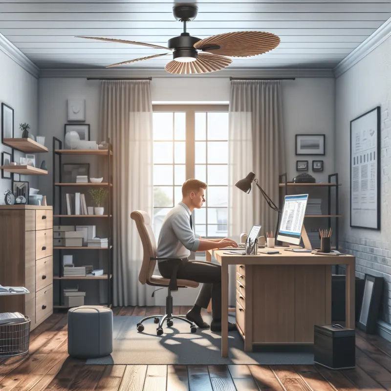 instalacion-de-ventiladores-de-techo-en-oficinas-en-casa-comodidad-en-el-trabajo